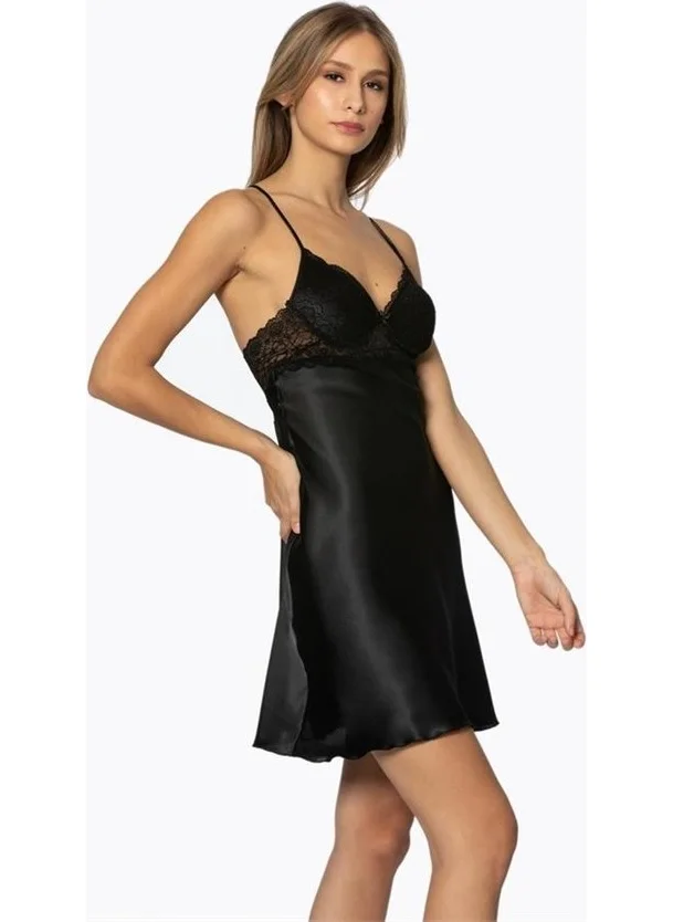 بيير كاردان 600 Nightgown - Black