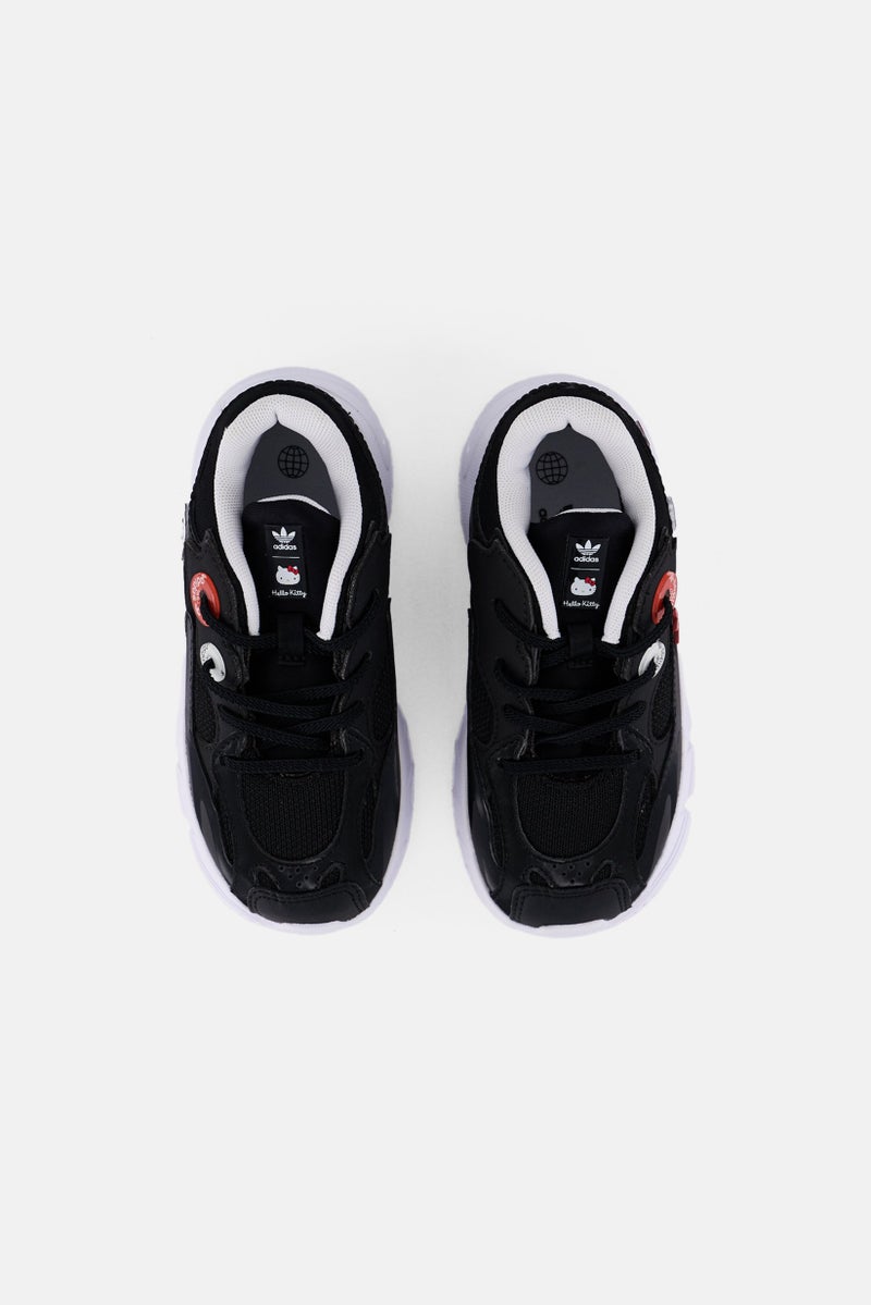 adidas Originals Adidas Originals x Hello Kitty Toddlers Girl Astir Lace Up Shoes, Black  - Image 3