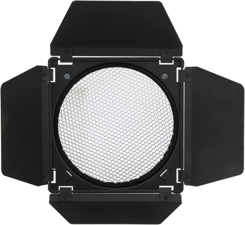 7 Inch Four Leaf Light Barrier for Photography, Directional Lighting Accessory with 4 Color Filters and Cellular Net, Magnetic Bayonet Mount for Portrait Hair Background Side Light - Image 3