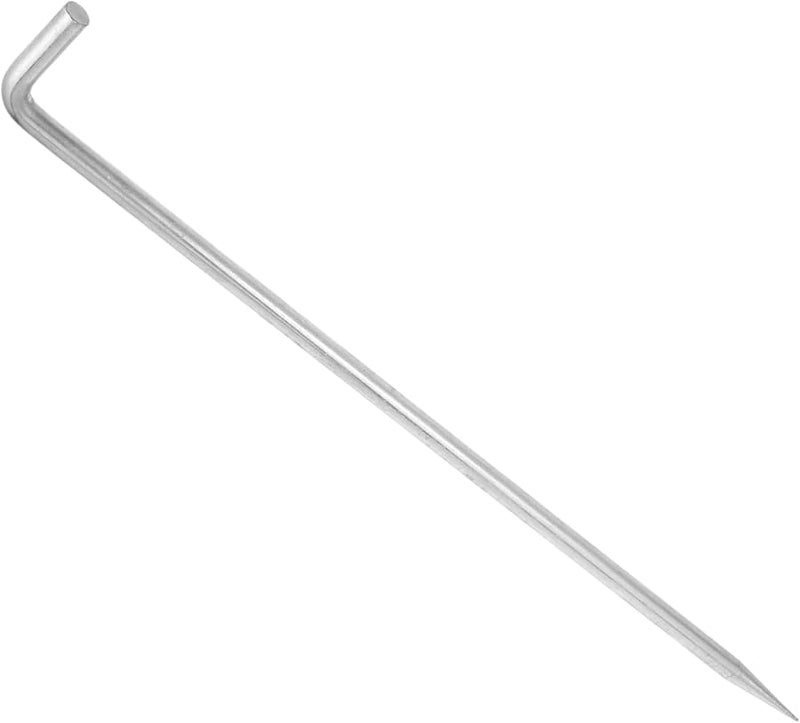 قضيب التأريض الفولاذي المجلفن بطول 51 سم للحماية الكهربائية المنزلية والصناعية في الأماكن الخارجية - Image 2