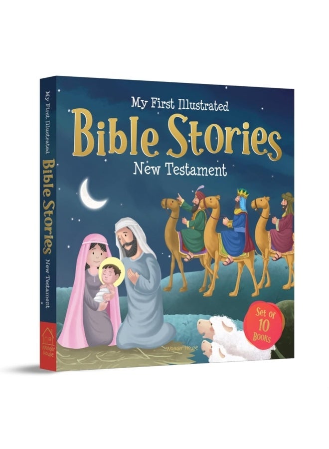My First Illustrated Bible Stories New Testament (Boxed Set of 10 Books) 