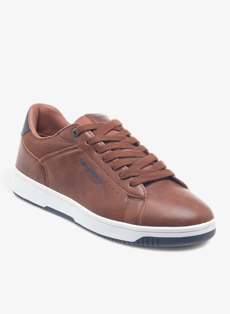 kangaROOS Men's Logo Detail Sports Shoes with Lace-Up Closure - Image 1