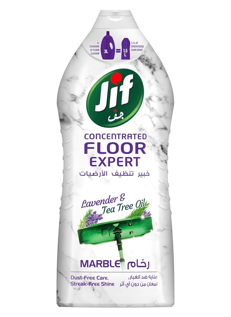 Jif Jif Concentrated Floor Expert For Marble Flooring Lavender And Tea Tree Oil White 1500ml 
