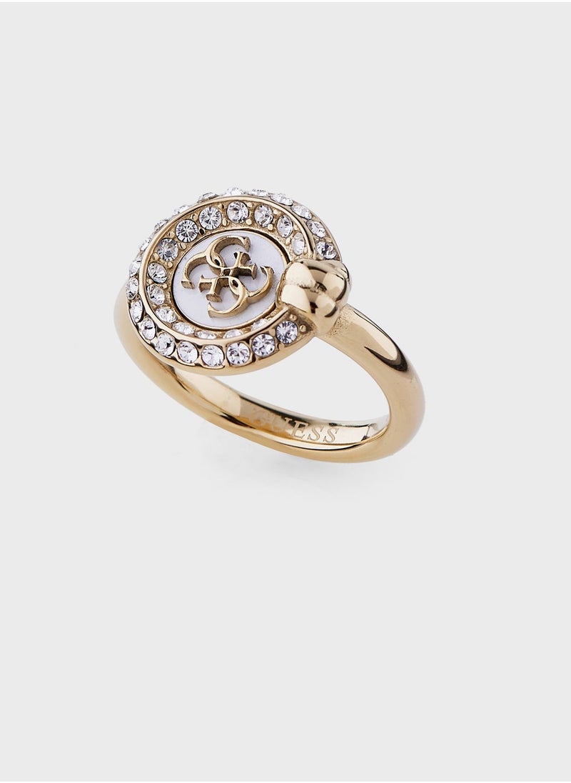 GUESS Heart Solitaire Ring  - Image 2