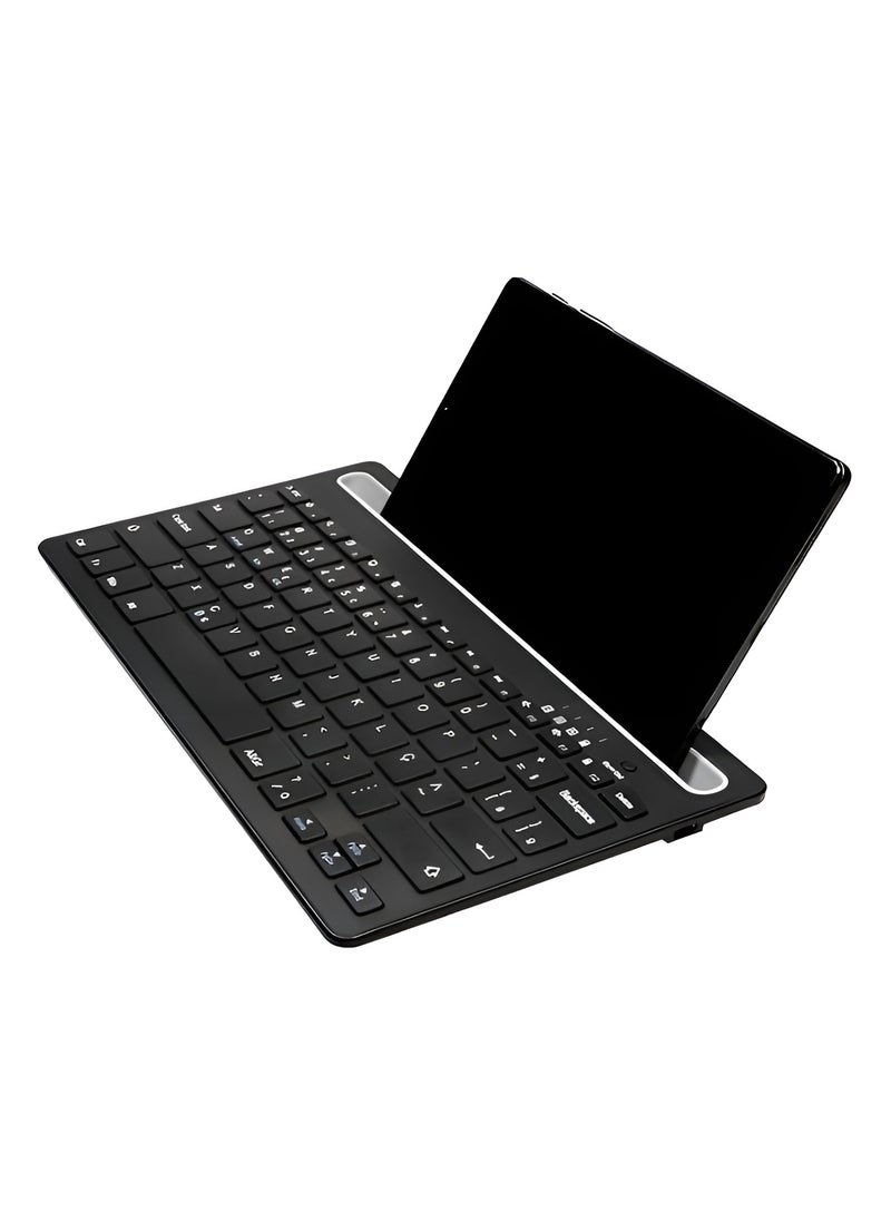 Zero ZR-3666 Wireless Keyboard with 2.4GHz Technology and Bluetooth 5.0. Slim and Comfortable Design. Fully Supported by Windows, Mac, and Linux.