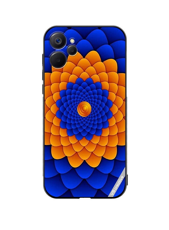 VR CREATIVE Protective Case Cover For Realme 9i 5G Flower Design Multicolour - Image 1