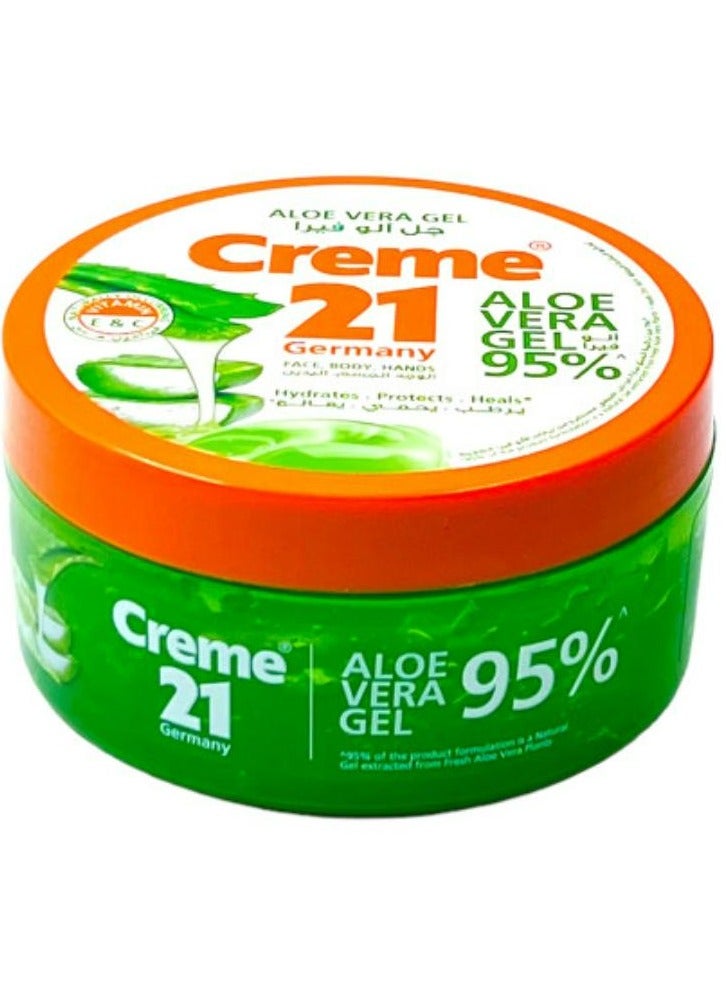 Creme 21 Aloe Vera Gel For Dry Skin 300 ML - Image 3