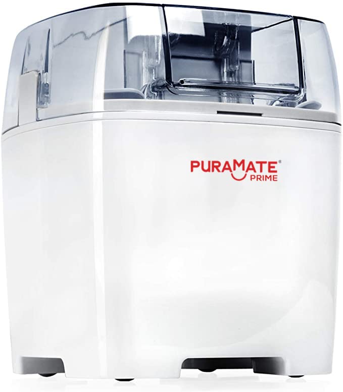 Puramate Prime Automatic Ice Cream Maker/Frozen Yoghurt Maker/Sherbet Slush Maker/Ice Cream Machine (1.5 Ltr) - Image 1