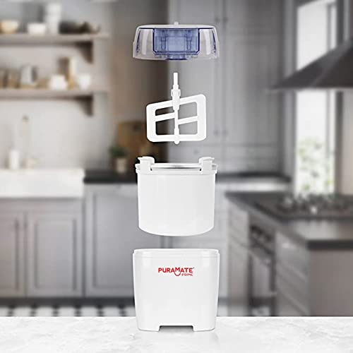 Puramate Prime Automatic Ice Cream Maker/Frozen Yoghurt Maker/Sherbet Slush Maker/Ice Cream Machine (1.5 Ltr) - Image 2