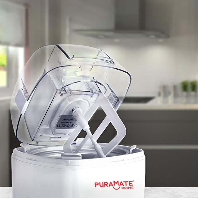 Puramate Prime Automatic Ice Cream Maker/Frozen Yoghurt Maker/Sherbet Slush Maker/Ice Cream Machine (1.5 Ltr) - Image 4