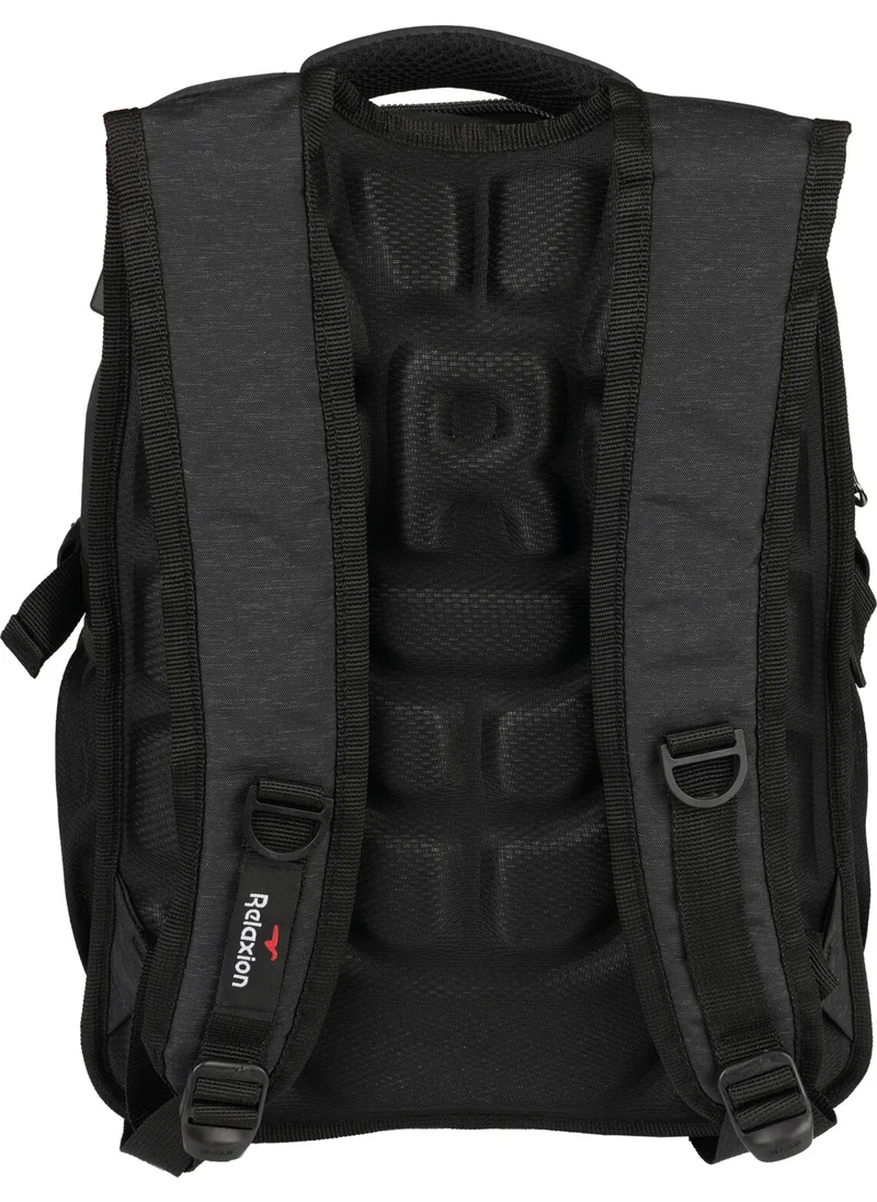 ريلاكسن 2226 Light Blue Waterproof Lined Fabric Backpack