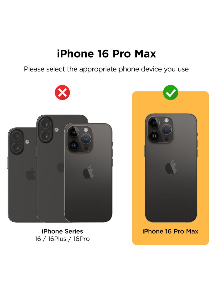 VRS Design D-Wallet Origin iPhone 16 Pro MAX Case Cover Wallet with Semi Automatic Credit Card Holder Slot [3 Cards] & Camera Lens Protector Kickstand - Metallic Green  - Image 2