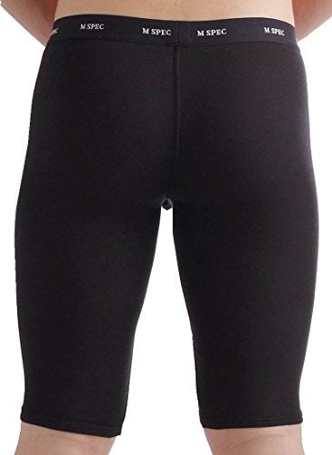 MSPEC Boxer Briefs Long 3D-Crotch Breathable/Comfortable MS-06 Black L - Image 3