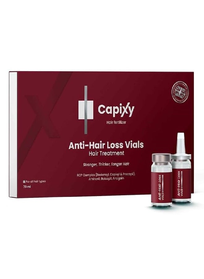 Capixy Capixy Anti Hair Loss Vials - 70Ml  - Image 1