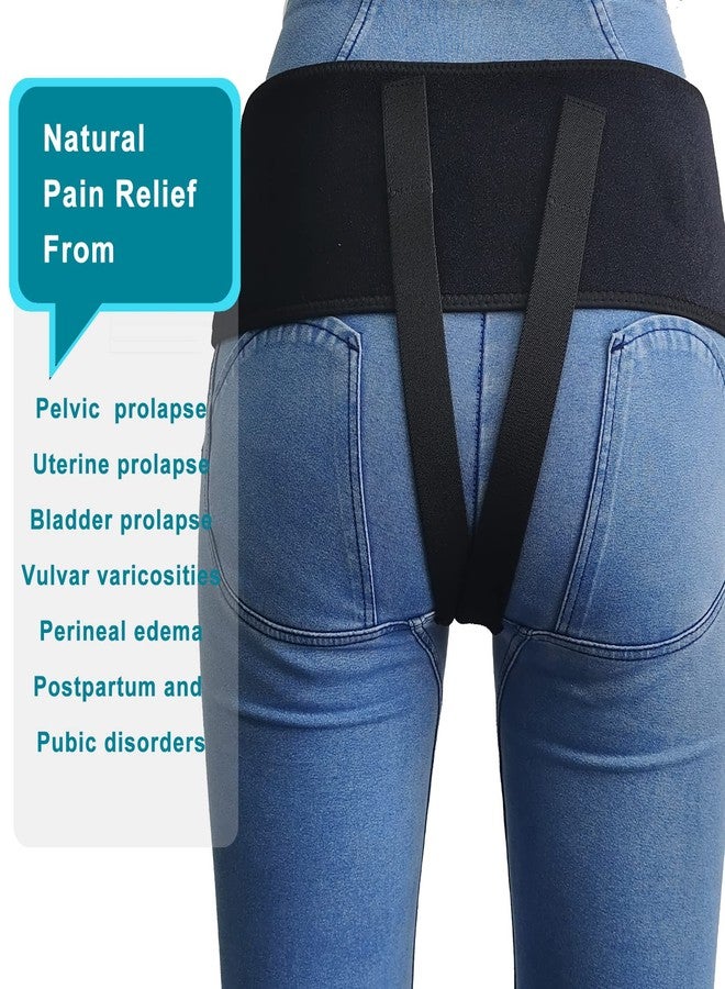 HEERTEEAJ Pelvic Support Belt Uterus Support Belt Women's Brace for Treating Dropped Bladder, Uterine Prolapse, Vulvar Varicosities, Postpartum and Symphysis Pubis Dysfunction - Image 4