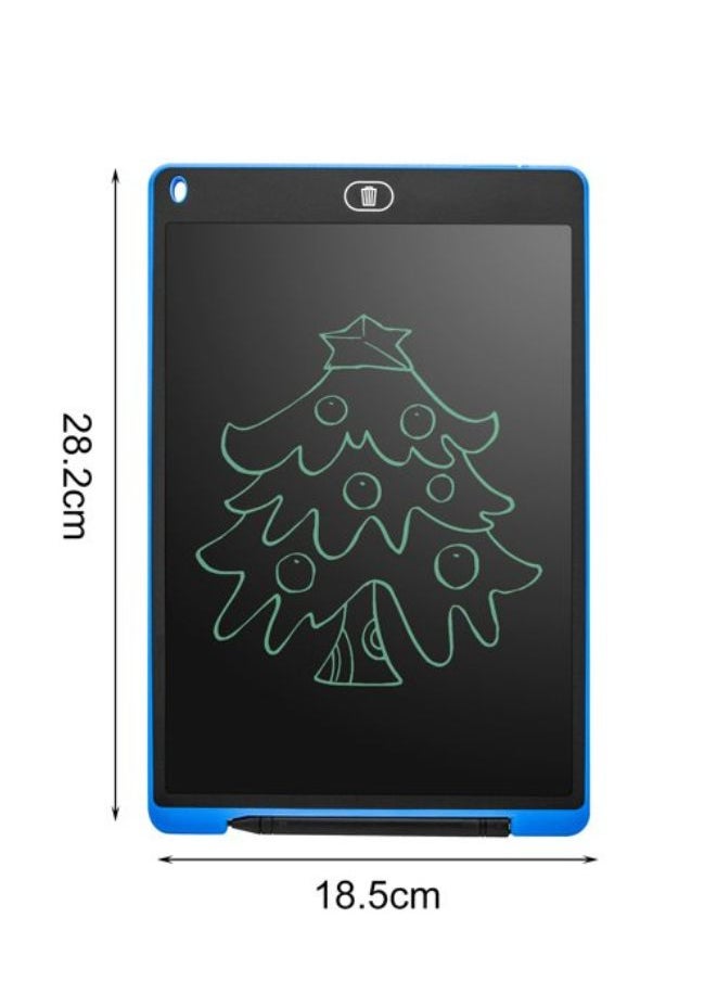 Generic - 12 Inch Writing Tablet With Pen Multifunctional Pressure Sensing ABS Protective LCD Drawing Board for Children Blue - Image 1
