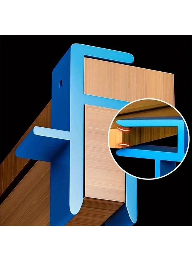 Blue Woodworking Auxiliary Closing Board Clip Sealing Drawing Machine For Wardrobe Kitchen Cabinet - Image 3