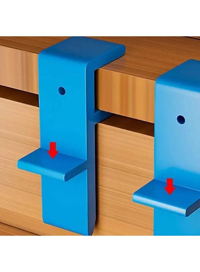 Blue Woodworking Auxiliary Closing Board Clip Sealing Drawing Machine For Wardrobe Kitchen Cabinet - Image 4