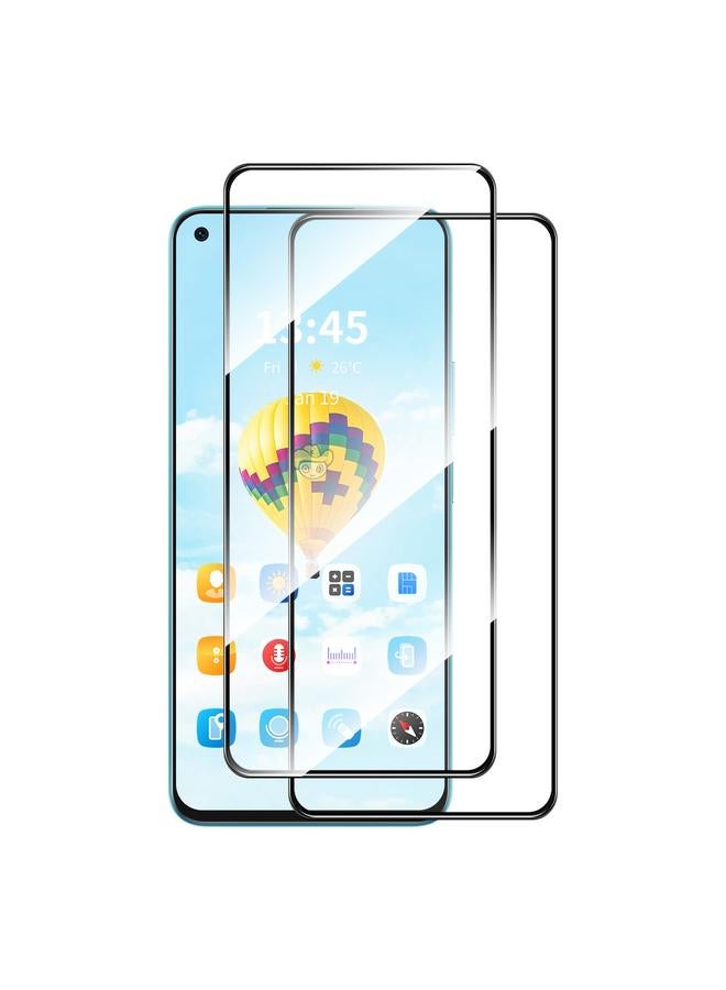 erorex For Oppo Reno7 Se 2Pcs Full Glue High Aluminum-Silicon Tempered Glass Film - Image 1