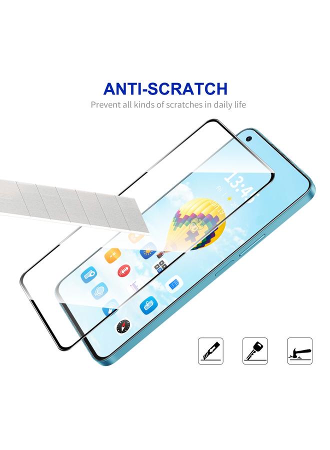 erorex For Oppo Reno7 Se 2Pcs Full Glue High Aluminum-Silicon Tempered Glass Film - Image 3