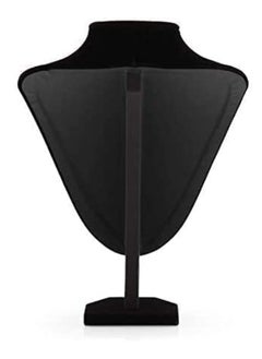 LINGWEI Neck Display Model Bust Black Velvet Necklace Jewelry Display Stand Neck Mannequin Jewelry Necklace Pendant Earring Mannequin  - Image 5