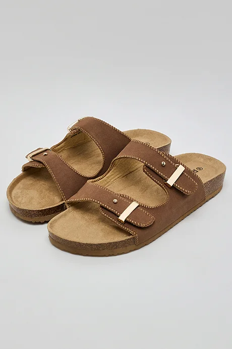 R&B Double Strap Comfort Sandals