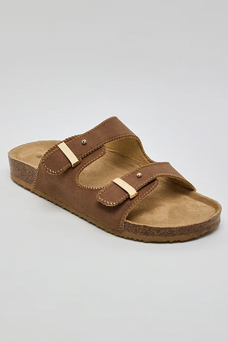 R&B Double Strap Comfort Sandals