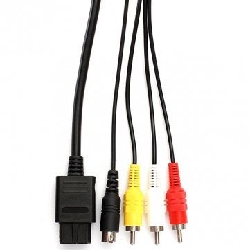 CHILDMORY 5.9ft AV TV S Video AV Cable Compatible for SNES NGC N64 Console - Image 4