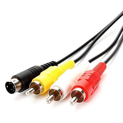 CHILDMORY 5.9ft AV TV S Video AV Cable Compatible for SNES NGC N64 Console - Image 3