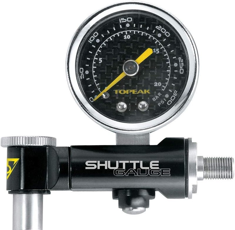 Topeak Shuttle Air Pressure Gauge Dial with Case - Image 1