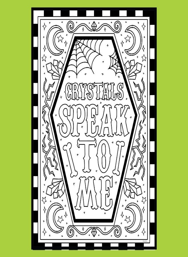 Coloring Broadway - Beetlejuice Inspired Coloring Pages (Set of 4) “It's Showtime” Collection, Broadway Musical Merchandise, Ideal Gift for a Broadway Theater Lover - Image 2