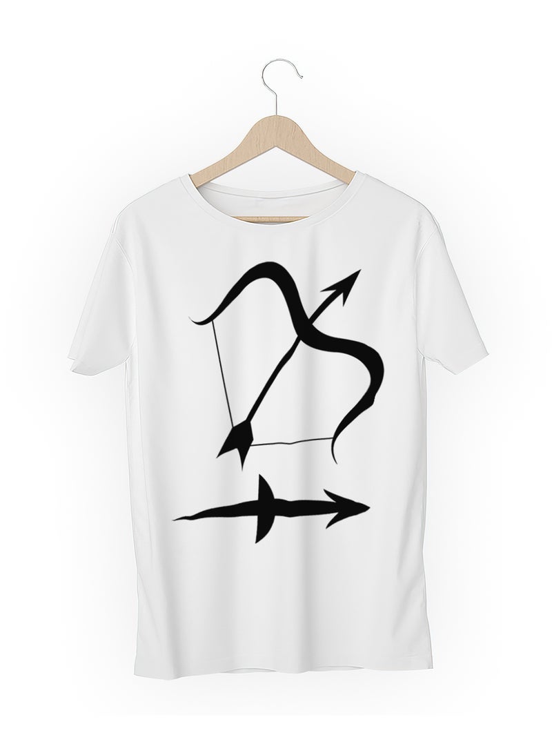 Fashion World Cotton T-shirt Printed with High-quality Sagittarius - Image 3