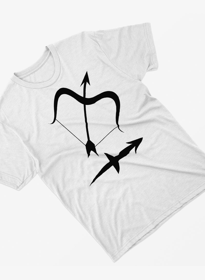 Fashion World Cotton T-shirt Printed with High-quality Sagittarius - Image 2