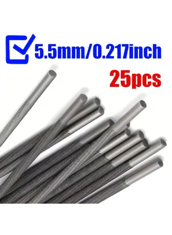 25Pcs 5.5mm Circular Chainsaw Sharpener Files For Electric Saw And Chainsaw - Image 4