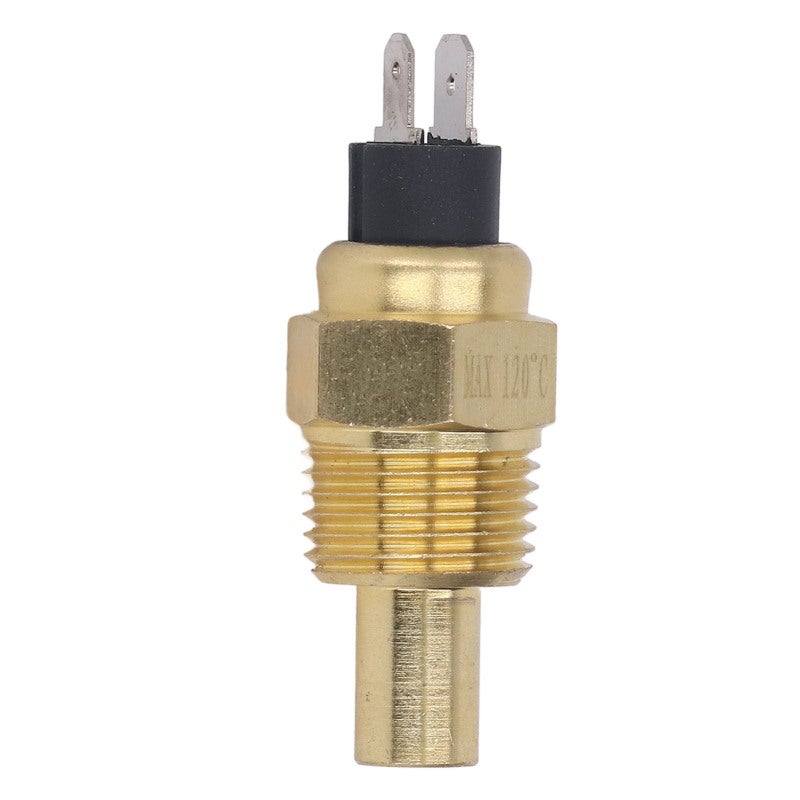 Diesel Engine Temperature Sensor 0-120℃ 1/2NPT Thread - Aluminum Alloy High Sensitivity Water Oil Temperature Sensor for Diesel Engine - Image 1