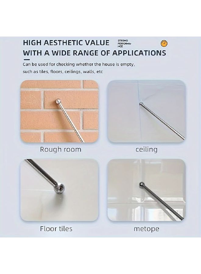 Blue 47 Inch Extendable Survival Hammer With Glass Breaker Non Slip Grip - Image 5