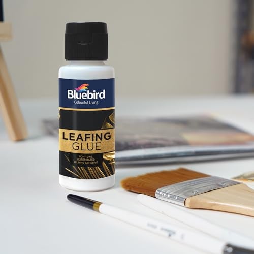 Bluebird Gold Leaf Adhesive 3.4 Fl. Oz. / 100 ML Gilding Adhesive, Leafing Glue for Art and Craft - Image 2