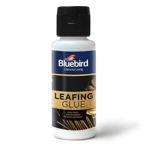 Bluebird Gold Leaf Adhesive 3.4 Fl. Oz. / 100 ML Gilding Adhesive, Leafing Glue for Art and Craft - Image 1