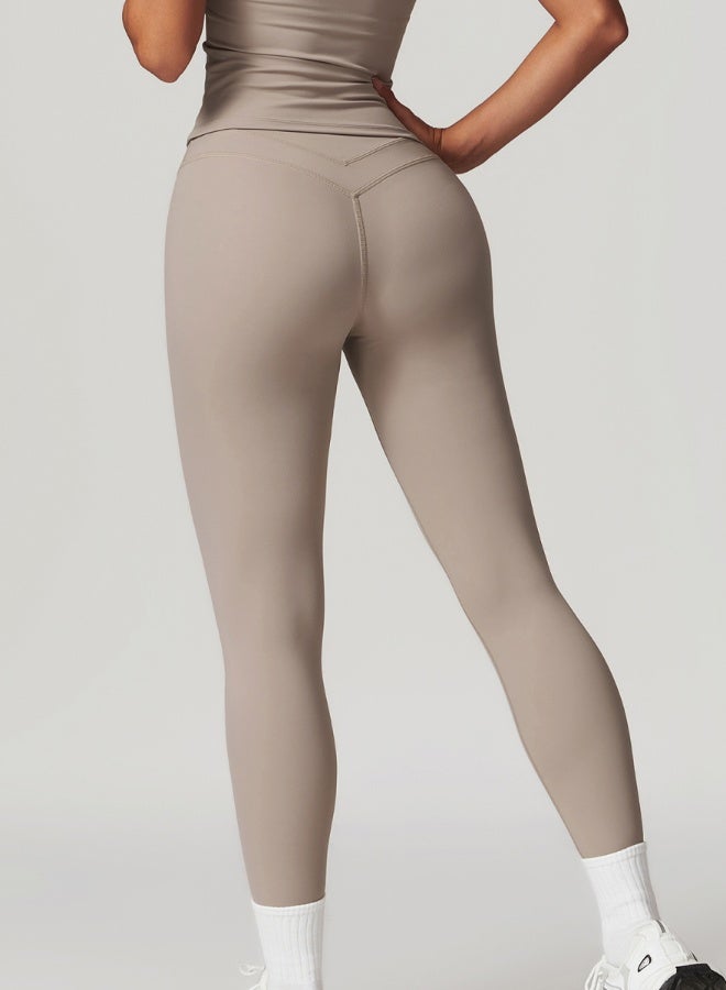 كون.يوغا ليجنز رياضي نسائي عالي الخصر بتصميم مريح للتحكم بالبطن - Image 2