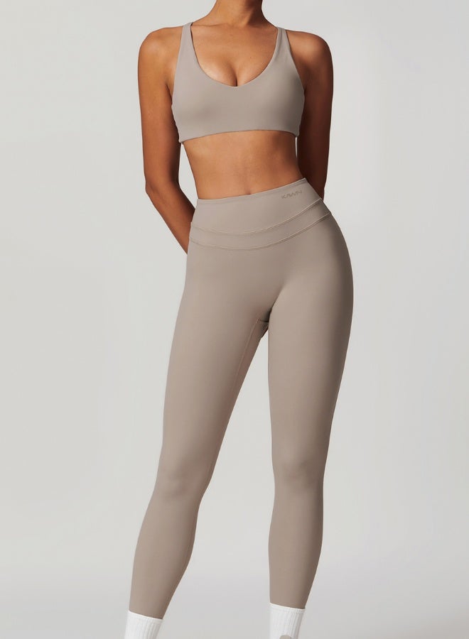 كون.يوغا ليجنز رياضي نسائي عالي الخصر بتصميم مريح للتحكم بالبطن - Image 3