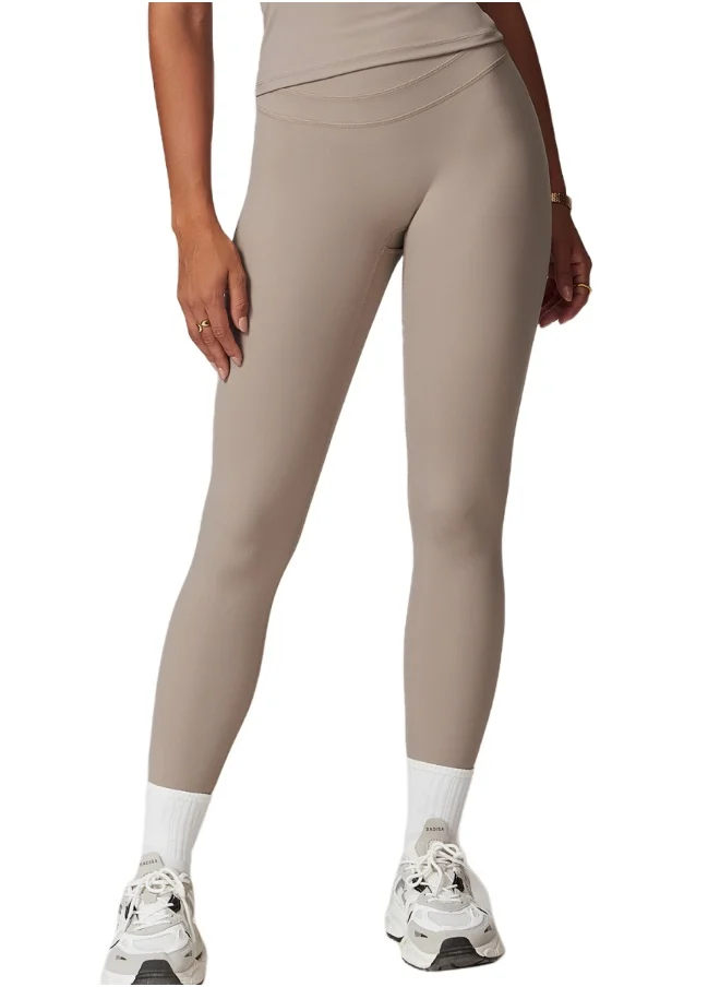 KAWN.YOGA Womens High Waist Contour Seamless Workout sport Leggings Yoga Pants Tummy Control Running Pants