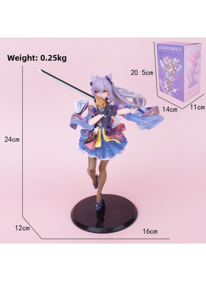 Mikhail Tour Surrounding Ornaments Can Li Paimon Desktop Decoration Doll Ornaments Lightning General Hand-held Collection Wholesale 