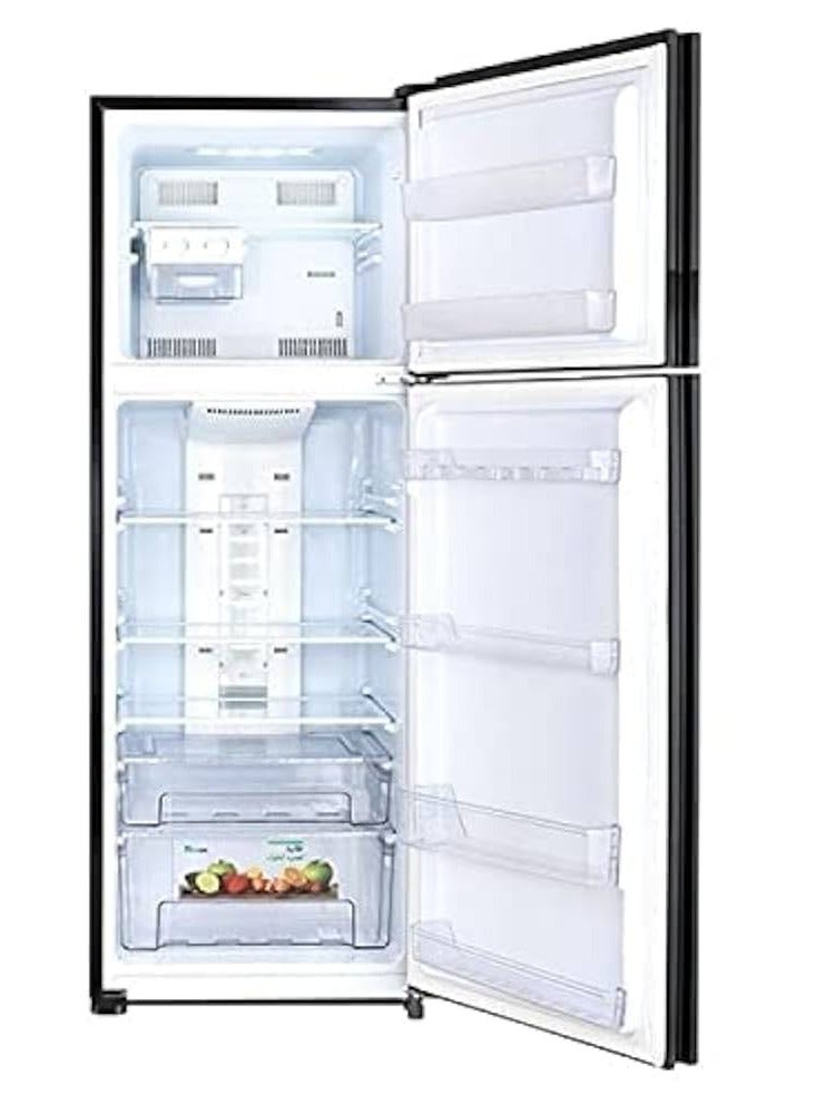 Unionaire No Frost Refrigerator, 420 Liters, Digital Touch Screen, 2 Doors, Top Freezer, URN-500DLVLSA-DXSRBM-XLT - Silver - Image 2