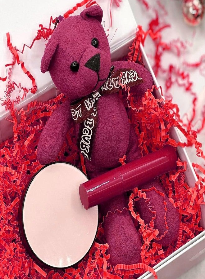 JINZOFLY Crinkle Cut Paper Shred Filler, Shredded Paper for Gift Box, Crinkle Paper Cut Paper Easter Grass Tissue Paper for Gift Wrapping & Basket Filling (Red) - Image 2