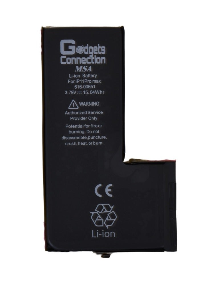 Gadgets Connection Replacement battery for Apple iPhone 11 pro max in black - Image 1