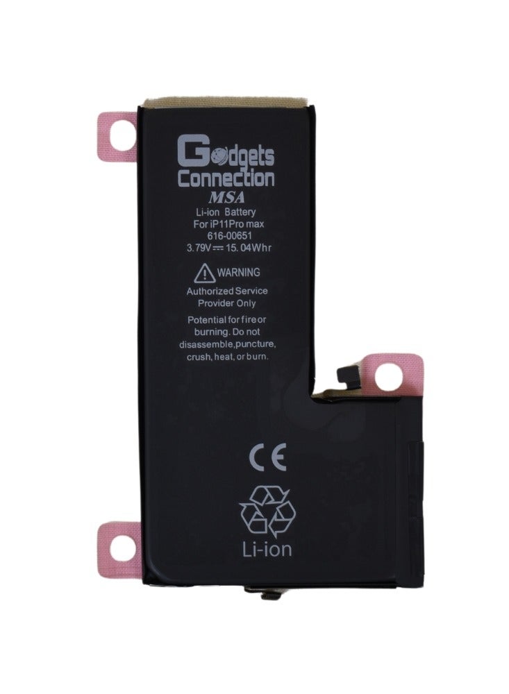 Gadgets Connection Replacement battery for Apple iPhone 11 pro max in black - Image 2