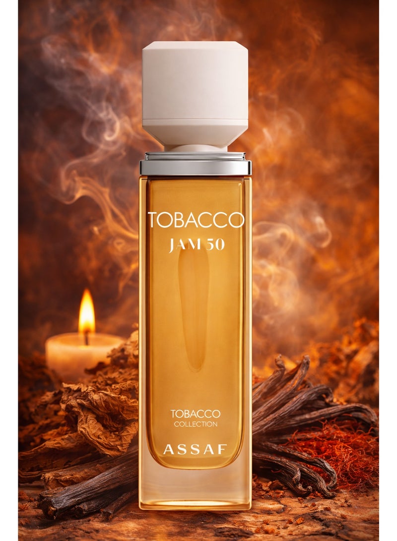 Assaf Tobacco Jam 50 100ML Extrait De Parfum 🔥 Long Lasting Strong Tobacco Incense Fragrance | Premium Arabic Perfume for Men & Unisex 💎 - Image 2