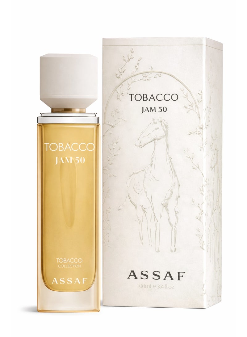 Assaf Tobacco Jam 50 100ML Extrait De Parfum 🔥 Long Lasting Strong Tobacco Incense Fragrance | Premium Arabic Perfume for Men & Unisex 💎 - Image 3