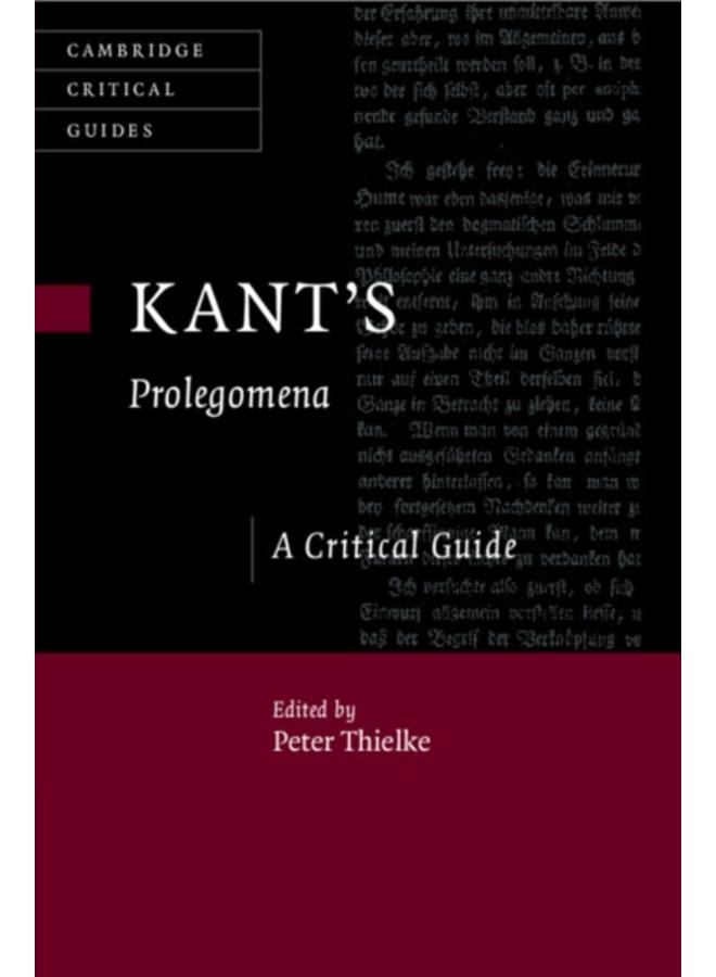 Kant's Prolegomena : A Critical Guide 