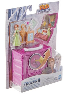 Disney FROZEN 2 Pop Adventures Family Game Night Popup Playset With Handle Including Anna Doll Toy Inspired 2  - Image 1
